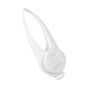 Weißer Silikon-LED-Anhänger für das Peti-to-Go-Halsband PETI-905WHITE