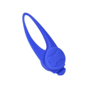 Blauer Silikon-LED-Anhänger für das Peti-to-Go-Halsband PETI-905BLUE