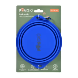 Silikon-Reisenapf für Haustiere Peti-to-Go PETI-180BLUE