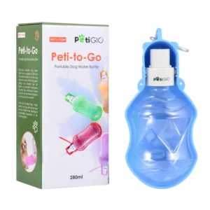 Tragbare Hundewasserflasche 280 ml Peti-to-Go PETI-170M-B